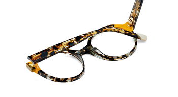 Das Bild zeigt die Korrektionsbrille HORUS HVYW von der Marke Etnia Barcelona in havanna.